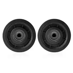 Riemenscheibe jiuzcare Seilrolle 90mm Umlenkrolle 2 Stück