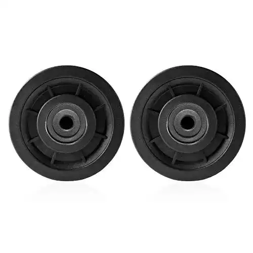 Riemenscheibe jiuzcare Seilrolle 90mm Umlenkrolle 2 Stück