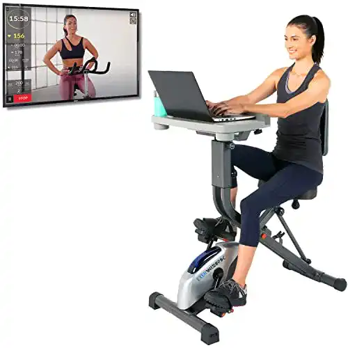 Desk-Bike EXERPEUTIC Exerwork 2000i Bluetooth klappbar