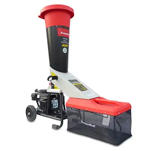 Benzin-Häcksler KnappWulf Benzin Gartenhäcksler 4PS Holzhäcksler