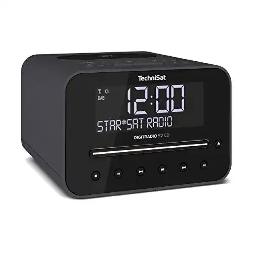 Radiowecker mit CD TechniSat Digitradio 52 CD Stereo DAB