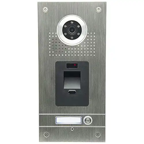 Fingerprint-Türöffner AE Farb-Videotürsprechanlage m Fam