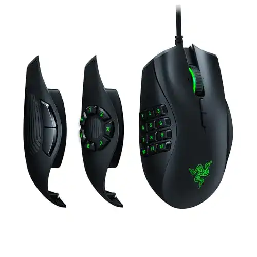 Razer-Maus Razer Naga Trinity, Modular, kabelgebunden
