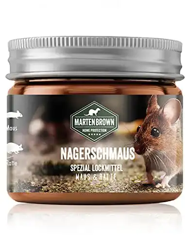 Die beste Rattengift Martenbrown ® Nagerschmaus Spezial Lockmittel 2026 Test Bestseller Rattengift Martenbrown ® Nagerschmaus Spezial Lockmittel