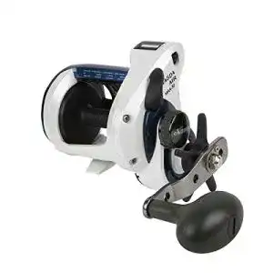Angelrolle Okuma Magda Air MAA-30D Multirolle mit Schnurzähler, Schnurfassung elrolle zum Meeresangeln