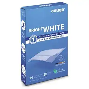 Zahnaufhellung Onuge Bright White Teeth Whitening Strips, 28 Str.