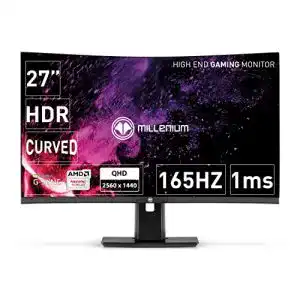 Curved Monitor 34 Zoll MILLENIUM MD27PRO Display, WQHD