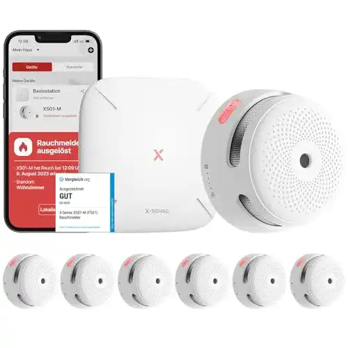 Die beste X-Sense-Rauchmelder X-Sense XS01-M ProConnected mit SBS50 2026 Test Bestseller X-Sense-Rauchmelder X-Sense XS01-M ProConnected mit SBS50