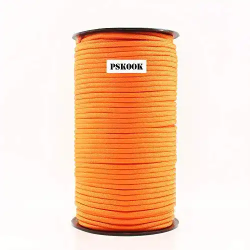 Paracord PSKOOK 550LB Multifunktion 9 Stränge Rolle in 100m