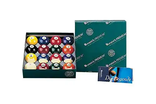 Billardkugeln Aramith Billard Kugeln Premium, 57,2 mm, Pool