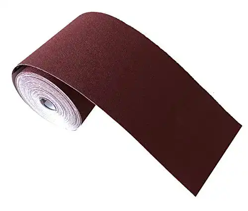 Schleifpapier-Rolle Goodway, für Metall und Holz, 115 mm x 10 m
