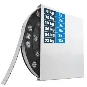 Auswuchtgewichte Haskyy 6KG ROLLE Klebegewichte