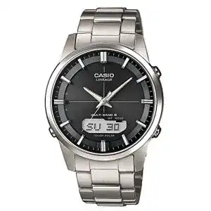 Solar-Armbanduhr Casio Herrenarmbanduhr mit Solar und Funk