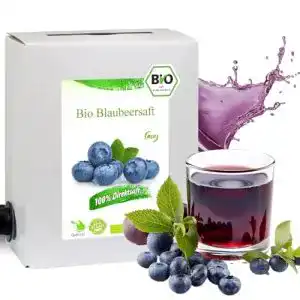 Heidelbeersaft GutFood – 3 Liter Bio – Bio Heidelbeeren Saft 3 l