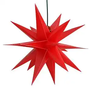 Herrnhuter Stern ETiME Adventsstern 3D Kunststoff mit 18 Zacken