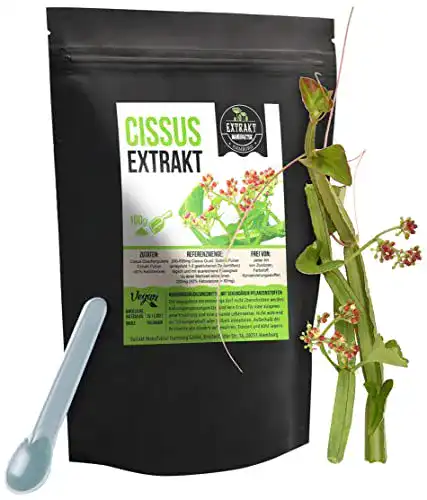 Cissus quadrangularis foodfrog 10:1 Extrakt, hochdosiert,100g