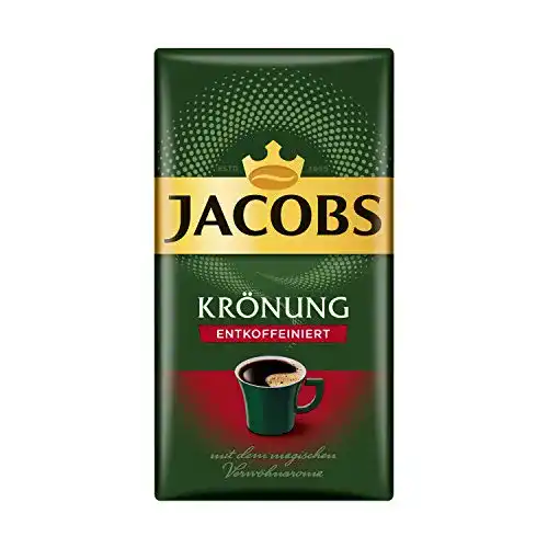 Entkoffeinierter Kaffee Jacobs Filterkaffee Krönung Entkoffeiniert
