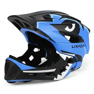 Kinderhelm mit Kinnschutz Lixada Kinder Fahrradhelm abnehmbar