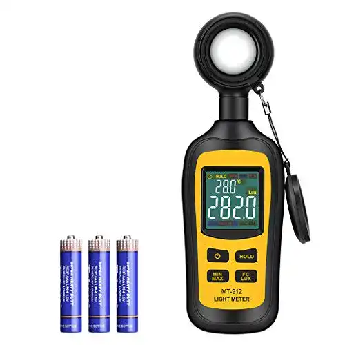 Luxmeter URCERI Digital Tragbare Photometer Belichtungsmesser