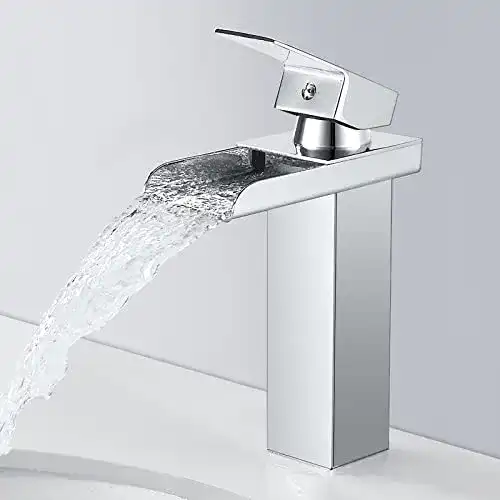 Wasserfall-Wasserhahn SINKTORY Keramikventil, Messing