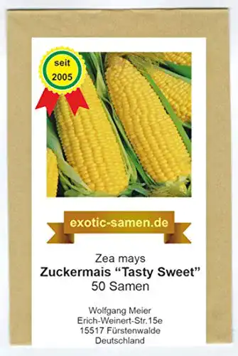 Maissamen exotic-samen Zuckermais Tasty Sweet F1 Hybride