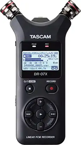 Tascam-Recorder Tascam DR-07X Tragbarer Audiorekorder