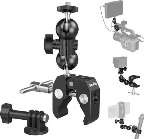 Klemmstativ SMALLRIG Mini Magic Arm mit Super Clamp