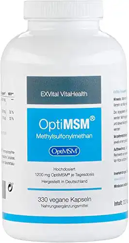 MSM-Kapseln Exvital VitaHealth OptiMSM: 330 Kapseln OptiMSM