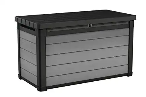 Auflagenbox wasserdicht Keter Kissenbox Denali 100, Grau, 380L