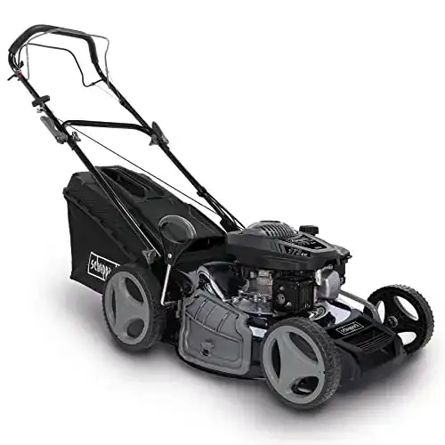 Benzin-Rasenmäher mit Antrieb Scheppach MS173-51B Black
