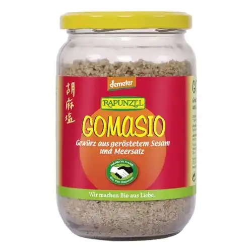 Gomasio Rapunzel, Sesam und Meersalz HIH, 1er Pack (1 x 250 g)