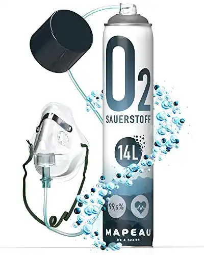 Medizinischer Sauerstoff Mapeau Sauerstoffflasche 14 Liter