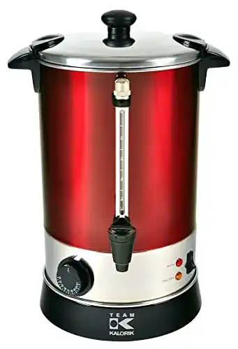 Glühweinkocher (klein) Kalorik TKG GW 900 Team, Edelstahl, 6,8 L