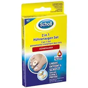 Hühneraugenpflaster Scholl 2in1 Hühneraugen Set