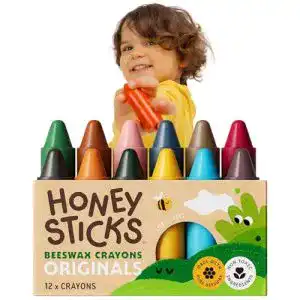 Dicke Buntstifte Honeysticks Pure Bienenwachs Buntstifte