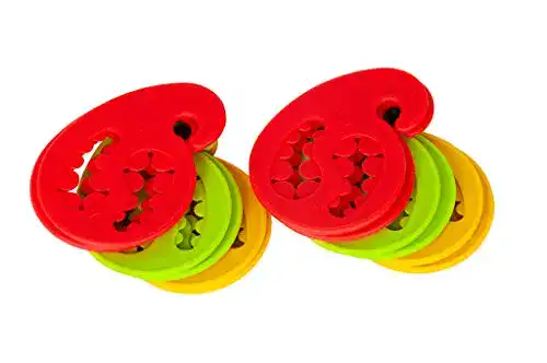 Sockenklammer Gravidus 12er Set Sockenhalter aus Silikon