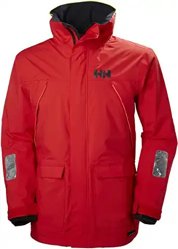 Segeljacke Helly Hansen Herren Pier Jacke, Rot (Red), Small