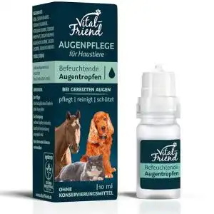 Augenpflege Hund Vital-Friend befeuchtende Augentropfen 10 ml