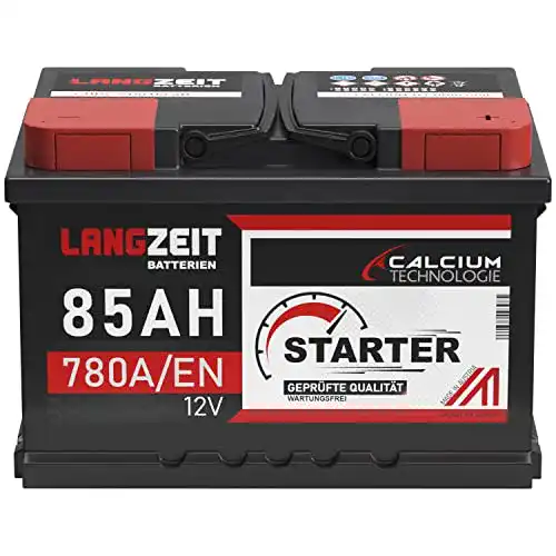 Autobatterie 85Ah LANGZEIT 12V