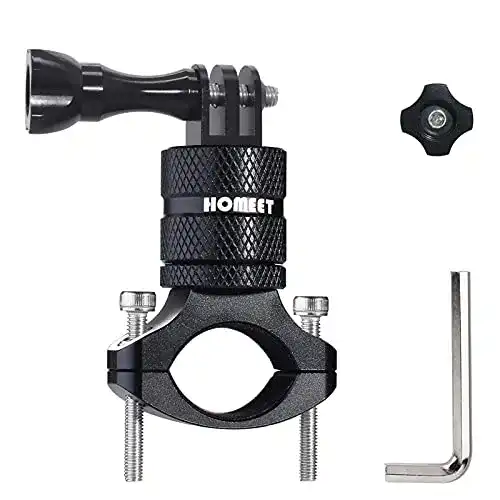 GoPro-Fahrradhalterung Homeet, 360 Grad, aus Aluminium
