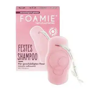 Festes Shampoo Foamie für geschädigtes und fettiges Haar, 80g