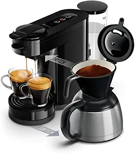 Kaffeepadmaschine Philips Senseo HD6592/60 Switch 2-in-1