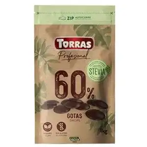 Stevia-Schokolade Torras Stevia Schoko Drops, Bigpack 1.000g
