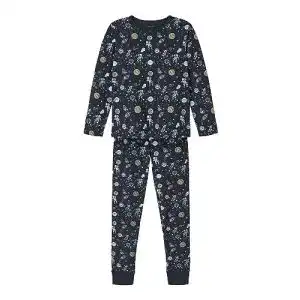 Pyjama NAME IT Jungen NKMNIGHTSET Dark Sapphire Space