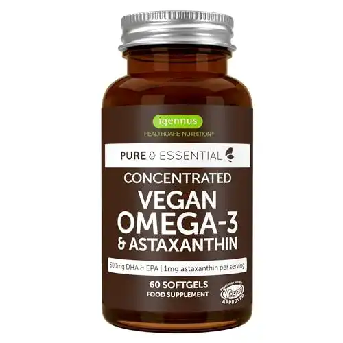 Algenöl-Kapseln Igennus Healthcare Nutrition Pure & Essential