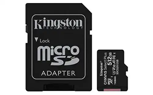microSD (512 GB) Kingston Canvas Select Plus, SDCS2/512GB