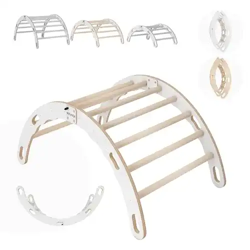 Kletterbogen MAMOI ® Klettergerüst Indoor für Kinder, Holz