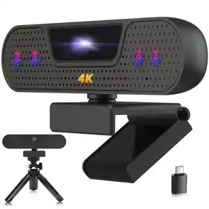 Webcam Weitwinkel VIZOLINK W8GS Webcam 4K, HD 1080P