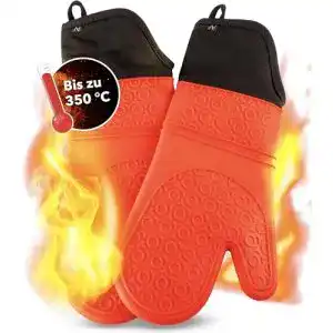 Ofenhandschuhe AVANA Silikon Hitzebeständig, bis zu 350°C