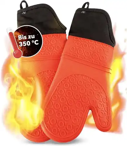 Ofenhandschuhe AVANA Silikon Hitzebeständig, bis zu 350°C